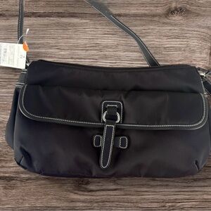 Étienne aigner Black Shoulder Bag with adjustable strap NWT